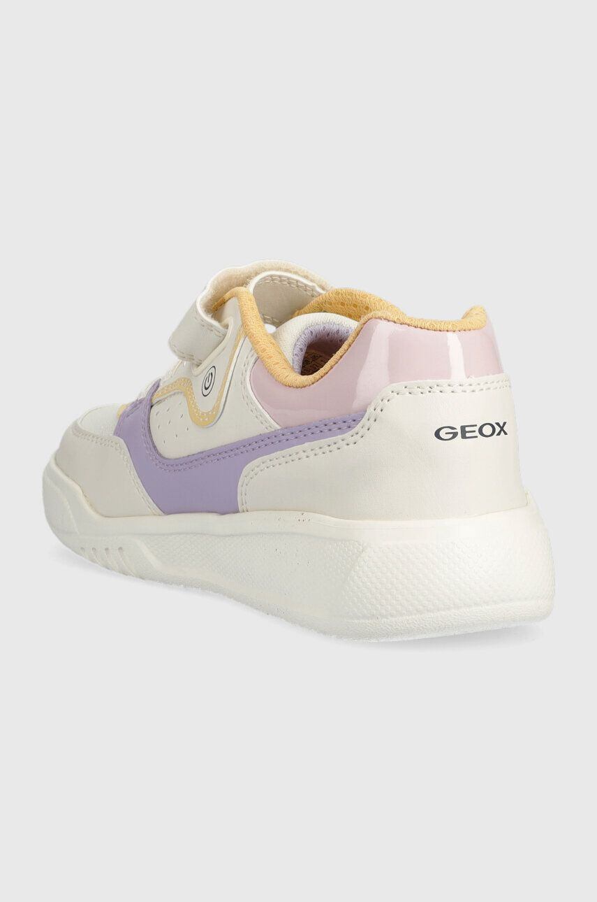 Geox Dětské sneakers boty béžová barva - Pepit.cz