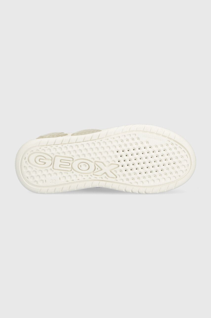 Geox Dětské sneakers boty béžová barva - Pepit.cz