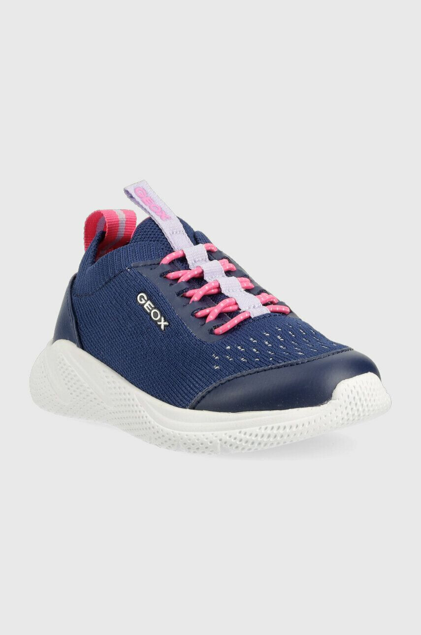 Geox Dětské sneakers boty tmavomodrá barva - Pepit.cz