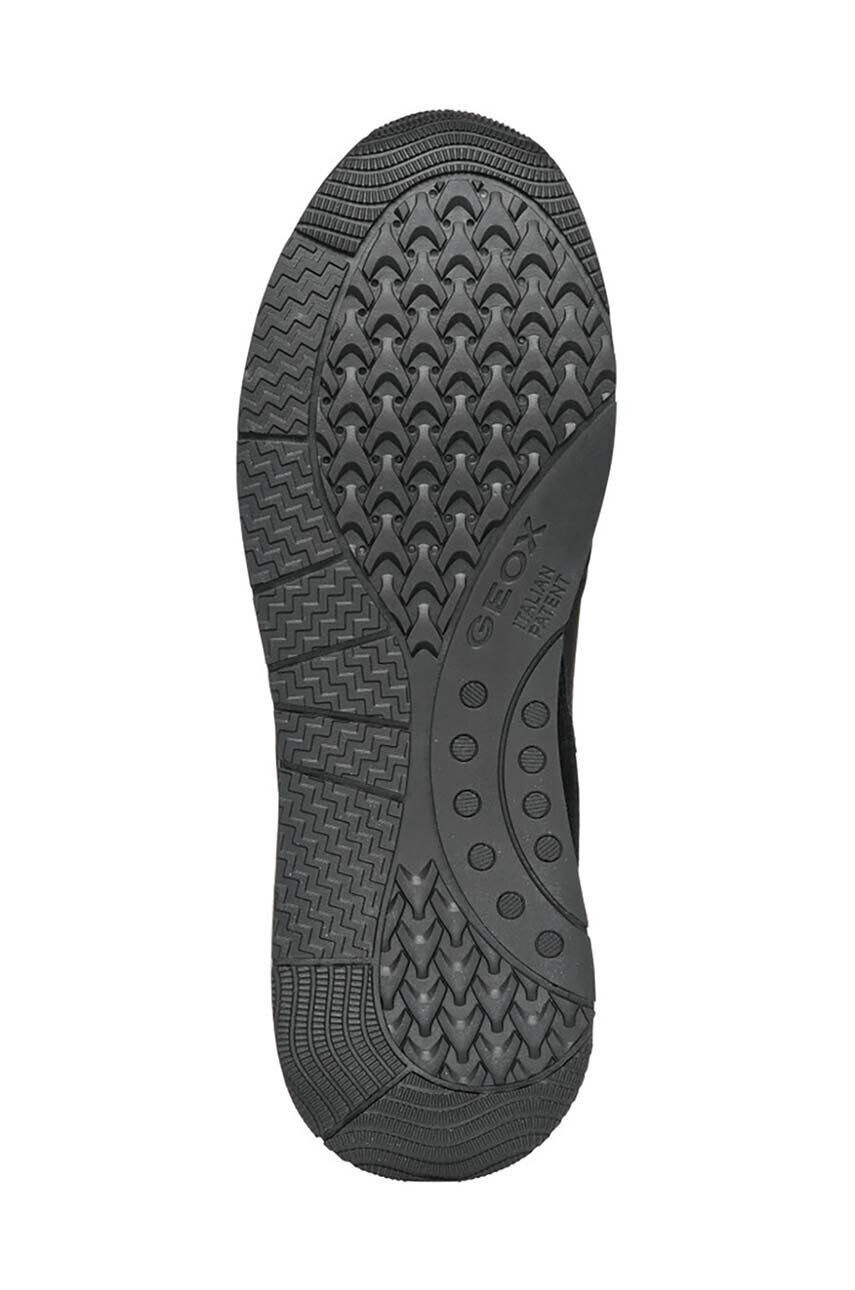 Geox Kožené sneakers boty D BULMYA B černá barva D36NQB 0EK22 C9999 - Pepit.cz