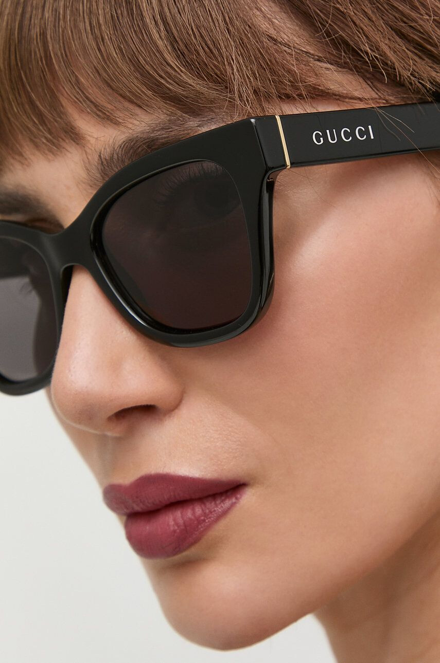 Gucci Sluneční brýle dámské černá barva - Pepit.cz