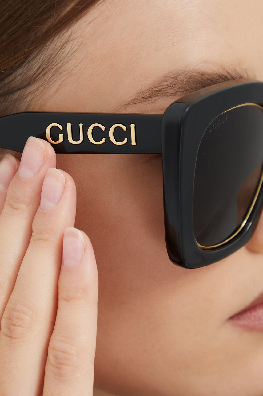 Gucci Sluneční brýle dámské černá barva - Pepit.cz