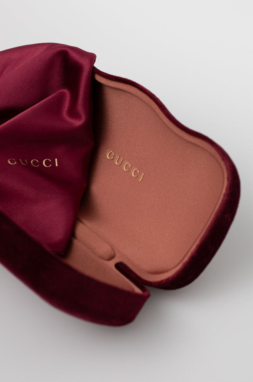 Gucci Sluneční brýle dámské hnědá barva - Pepit.cz