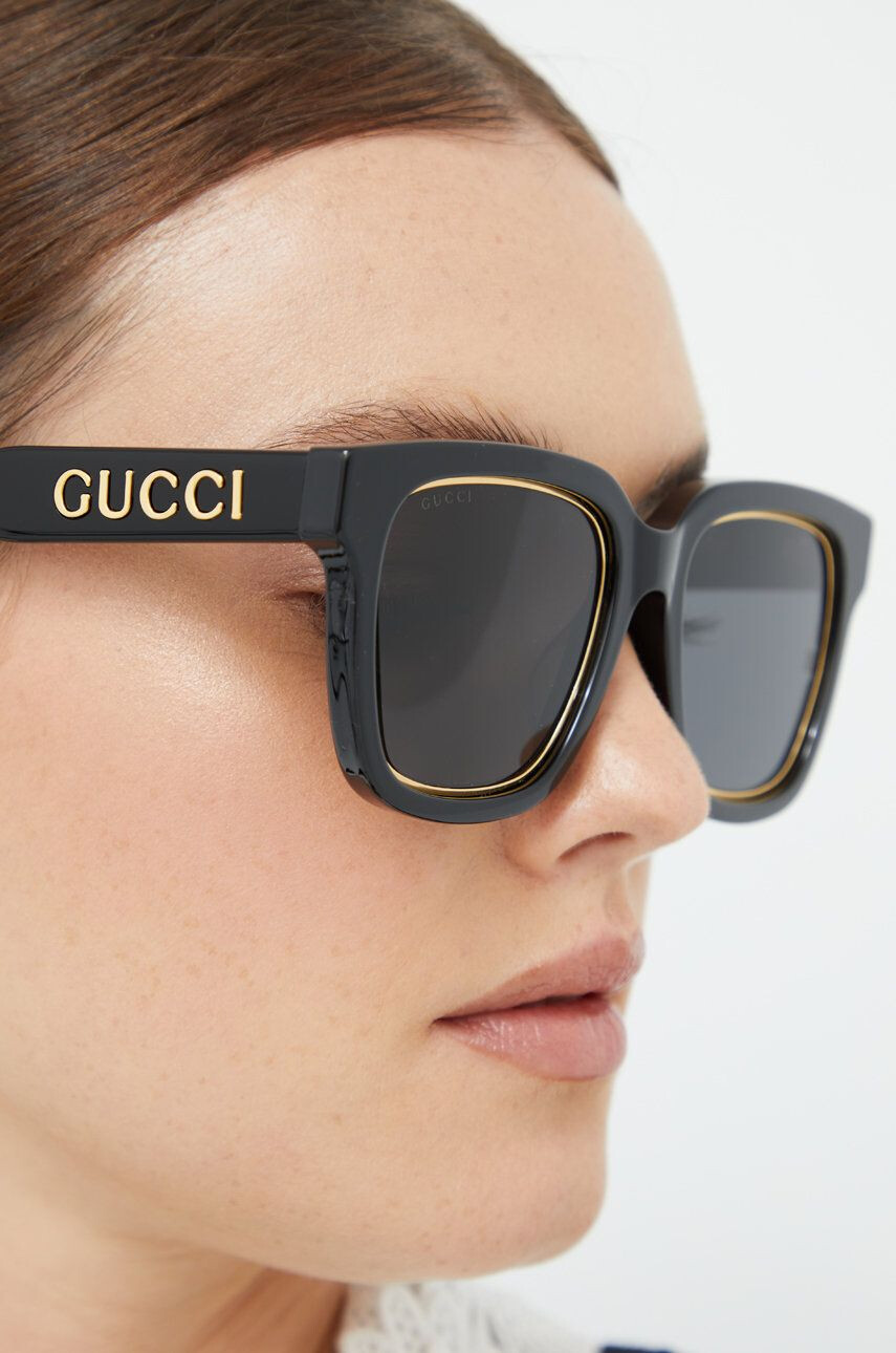 Gucci Sluneční brýle dámské černá barva - Pepit.cz