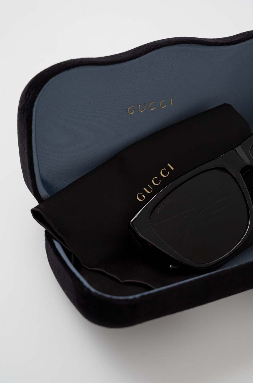 Gucci Sluneční brýle dámské hnědá barva - Pepit.cz