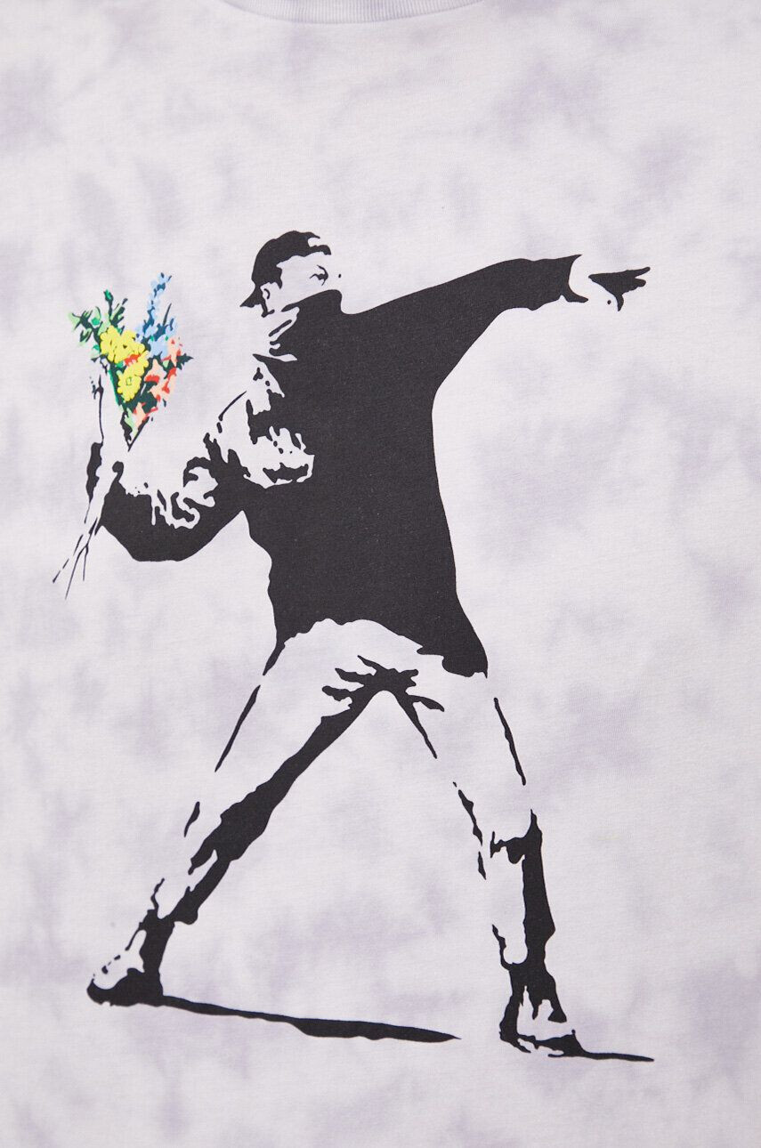 Guess Bavlněné tričko x Banksy - Pepit.cz