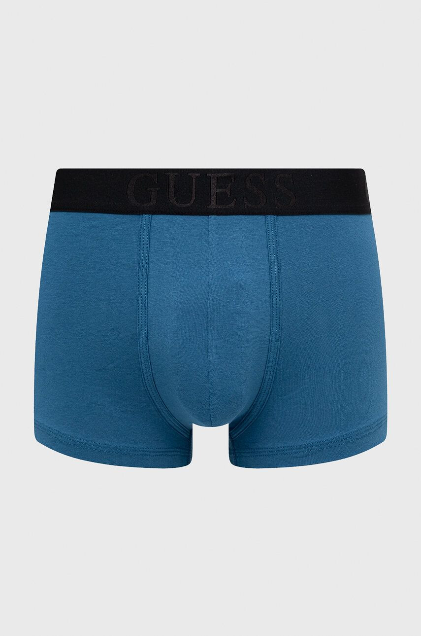 Guess Boxerky 3-pack pánské zelená barva - Pepit.cz