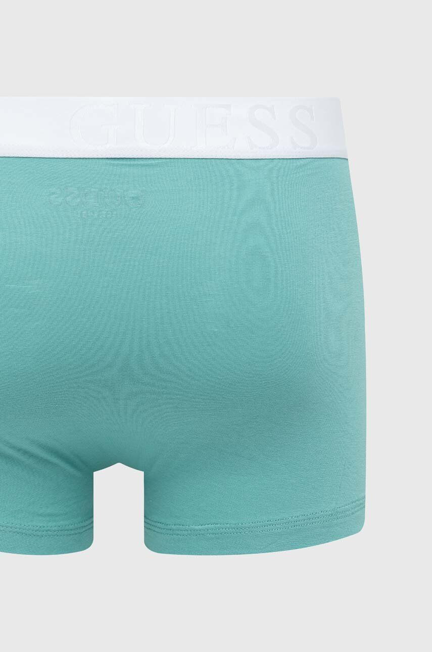 Guess Boxerky 3-pack pánské zelená barva - Pepit.cz