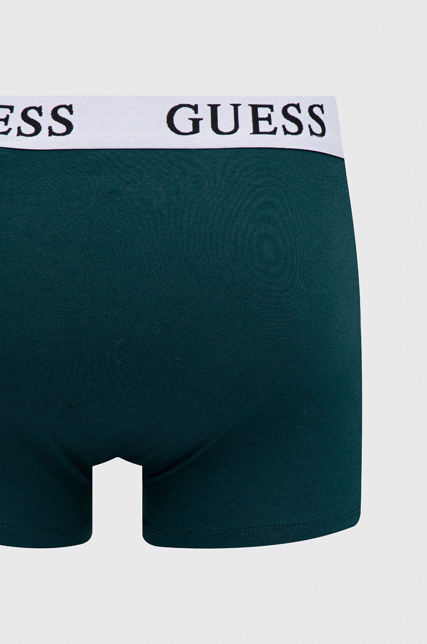 Guess Boxerky 3-pack pánské zelená barva - Pepit.cz