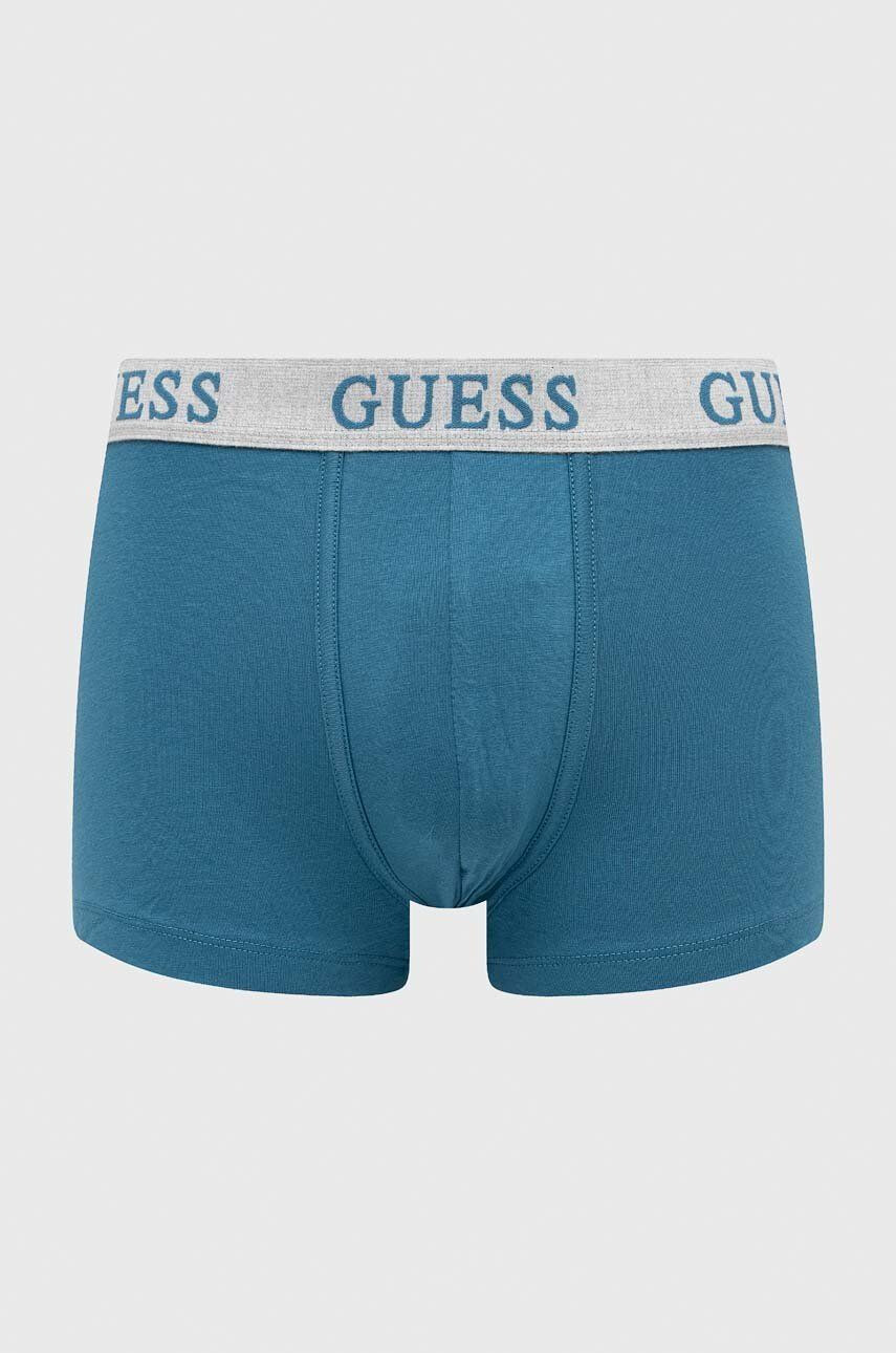 Guess Boxerky 3-pack pánské šedá barva - Pepit.cz