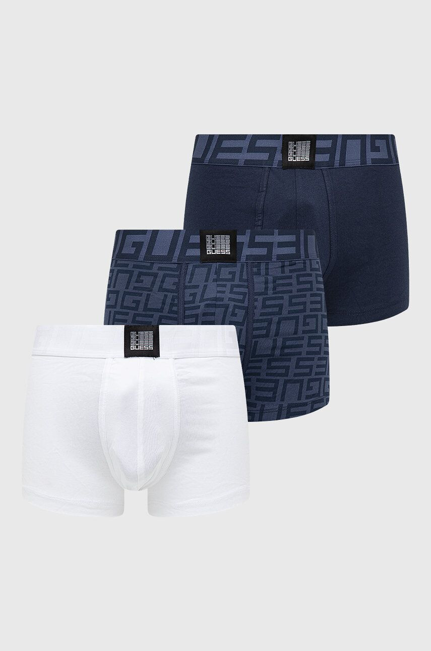 Guess Boxerky 3-pack pánské černá barva - Pepit.cz