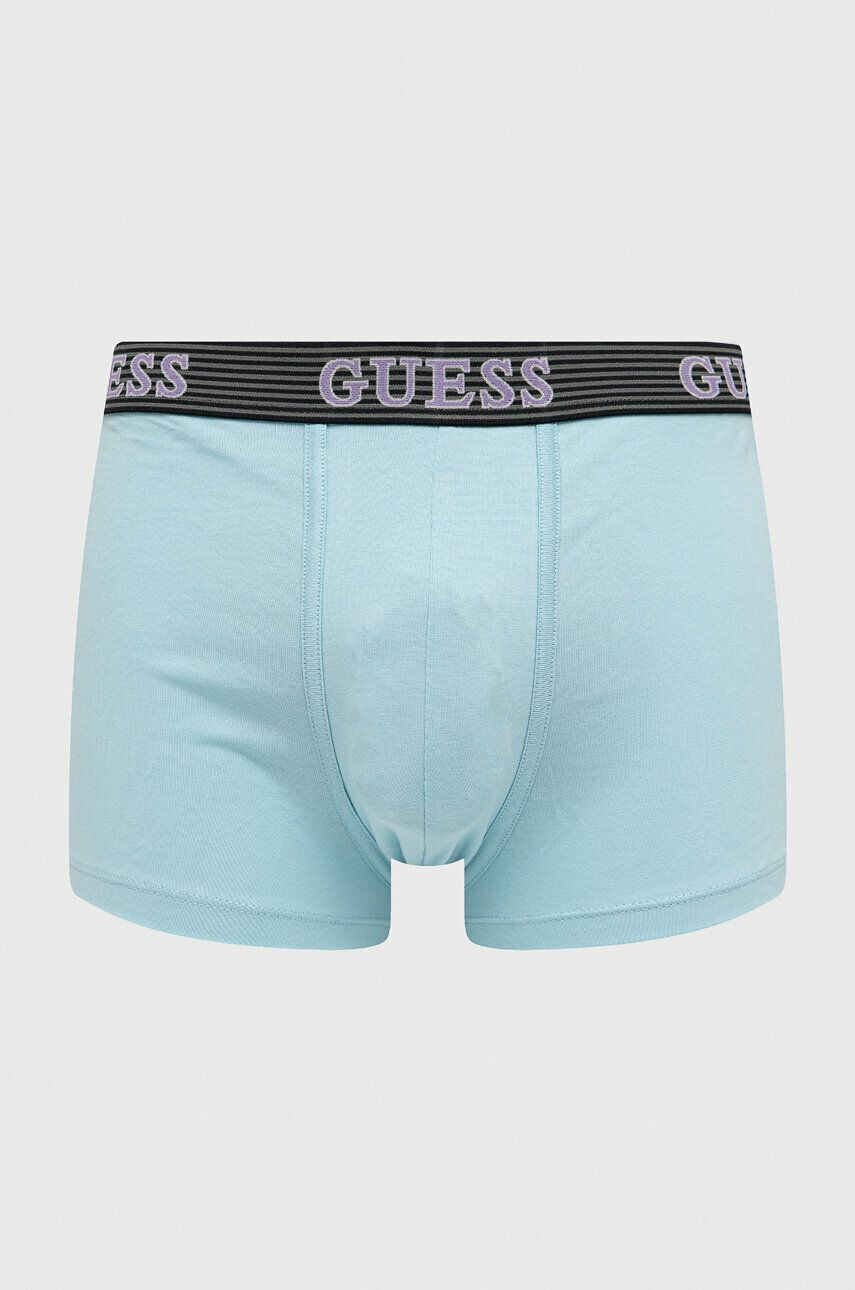 Guess Boxerky 3-pack pánské fialová barva - Pepit.cz