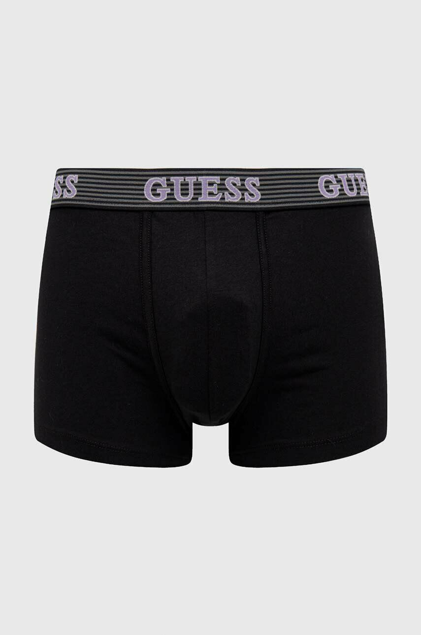 Guess Boxerky 3-pack pánské černá barva - Pepit.cz