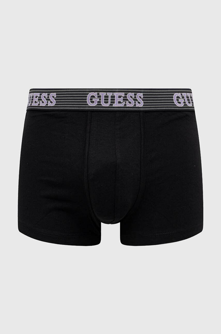 Guess Boxerky 3-pack pánské černá barva - Pepit.cz