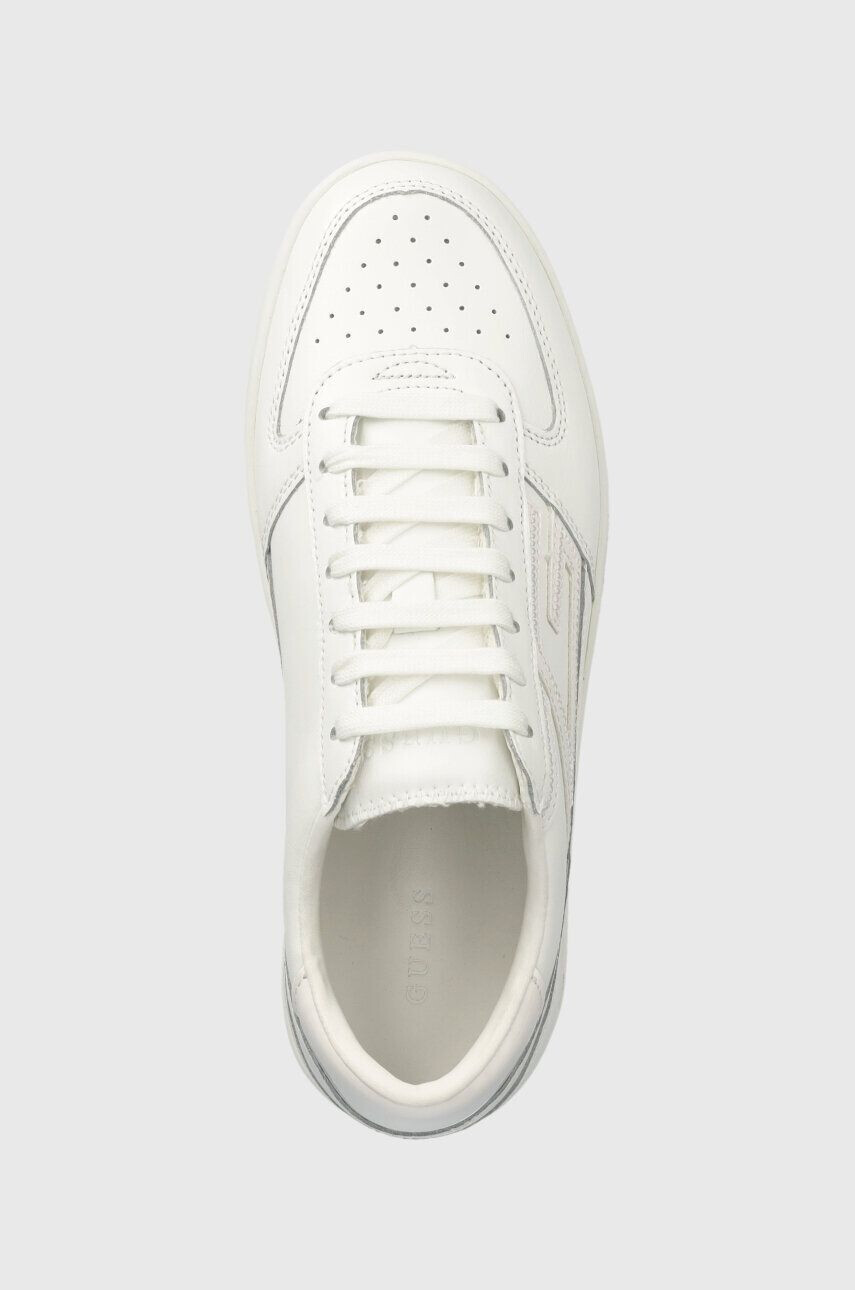 Guess Kožené sneakers boty FL7SIL LEA12 bílá barva SILINA - Pepit.cz