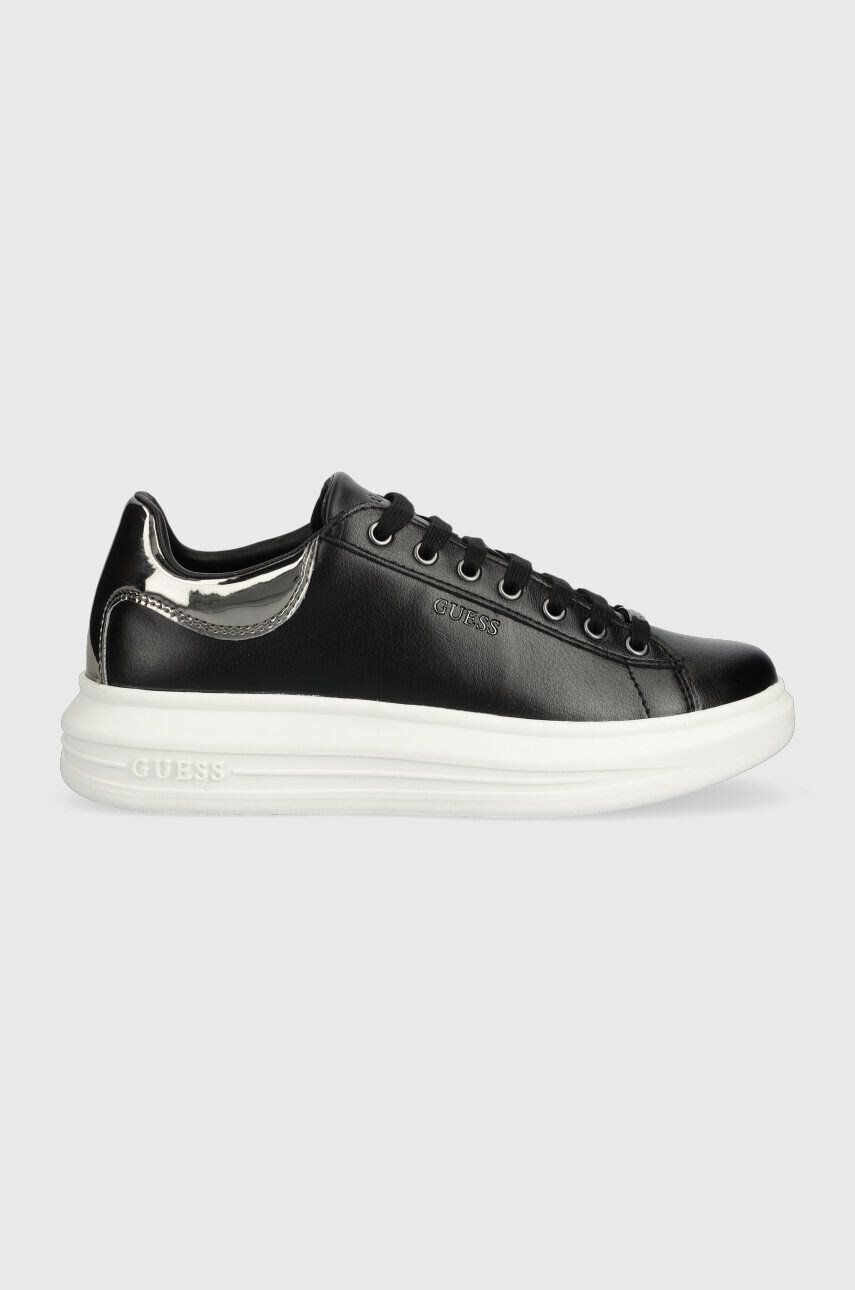 Guess Kožené sneakers boty VIBO bílá barva FL7VIB LEA12 - Pepit.cz