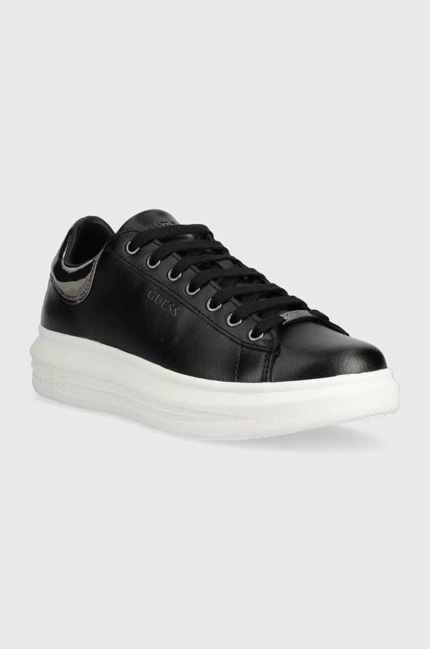 Guess Kožené sneakers boty VIBO bílá barva FL7VIB LEA12 - Pepit.cz