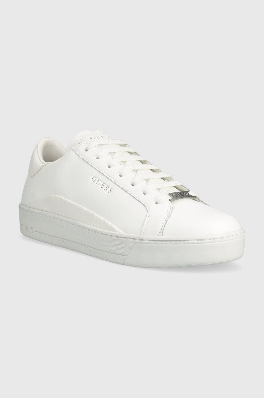 Guess Kožené sneakers boty FM7UDI LEL12 bílá barva UDINE I - Pepit.cz