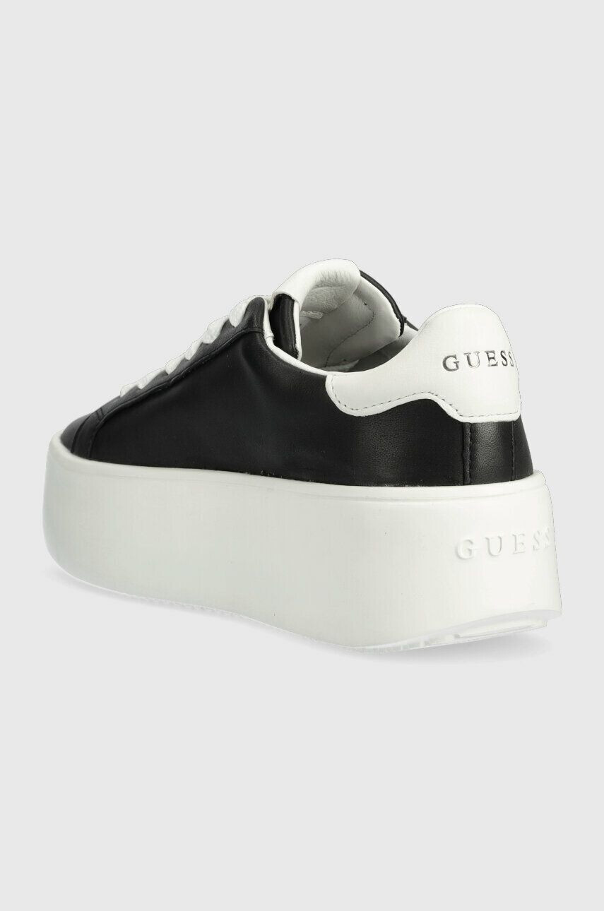 Guess Kožené sneakers boty MARILYN černá barva FL6MRI LEA12 - Pepit.cz