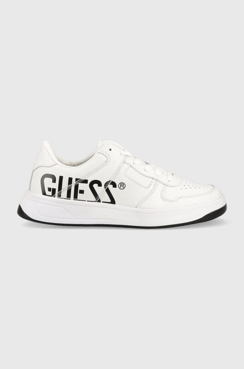 Guess Kožené sneakers boty Ponte - Pepit.cz