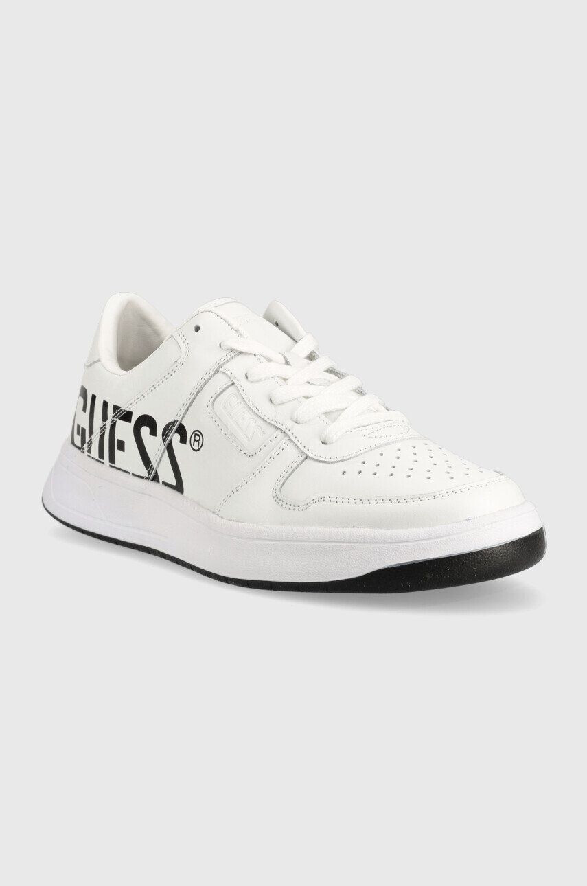 Guess Kožené sneakers boty Ponte - Pepit.cz