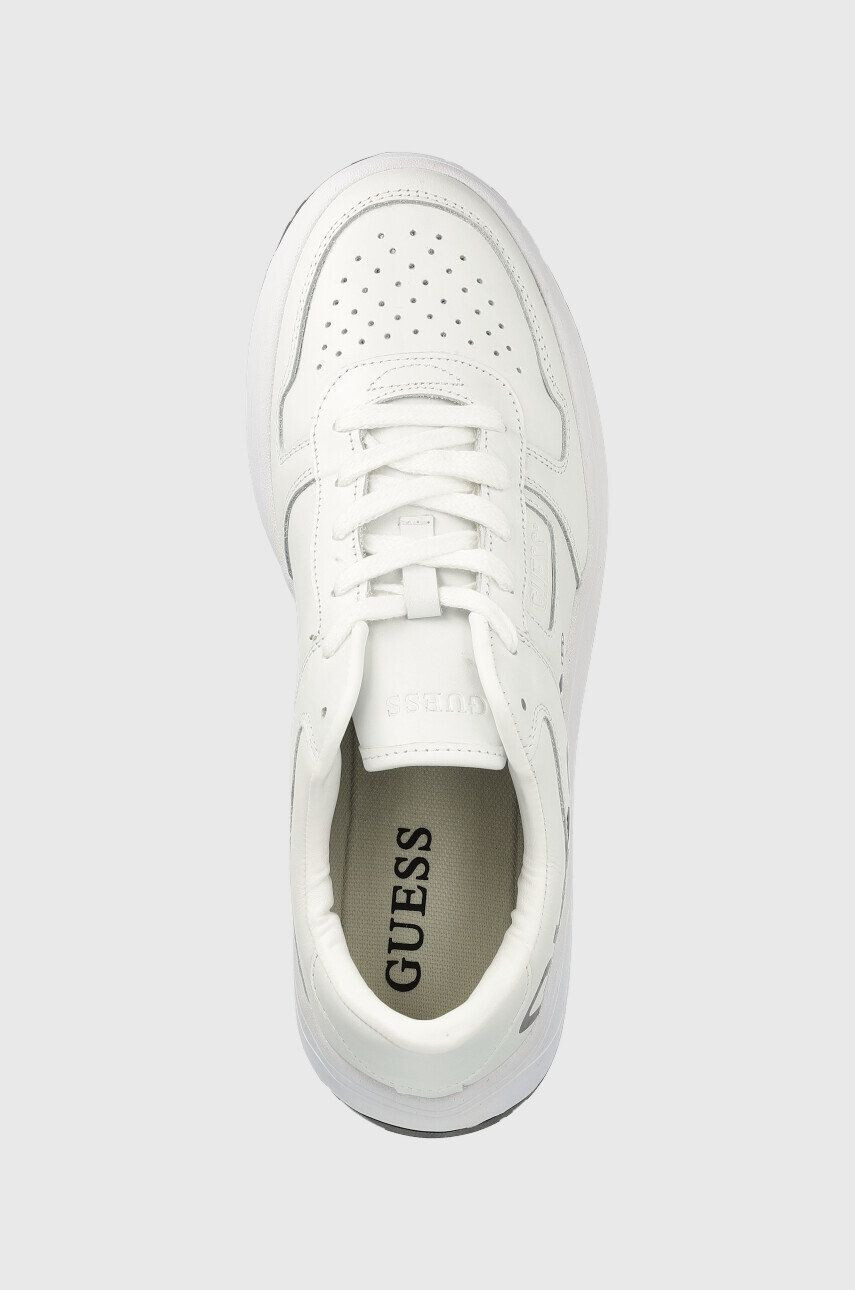 Guess Kožené sneakers boty Ponte - Pepit.cz