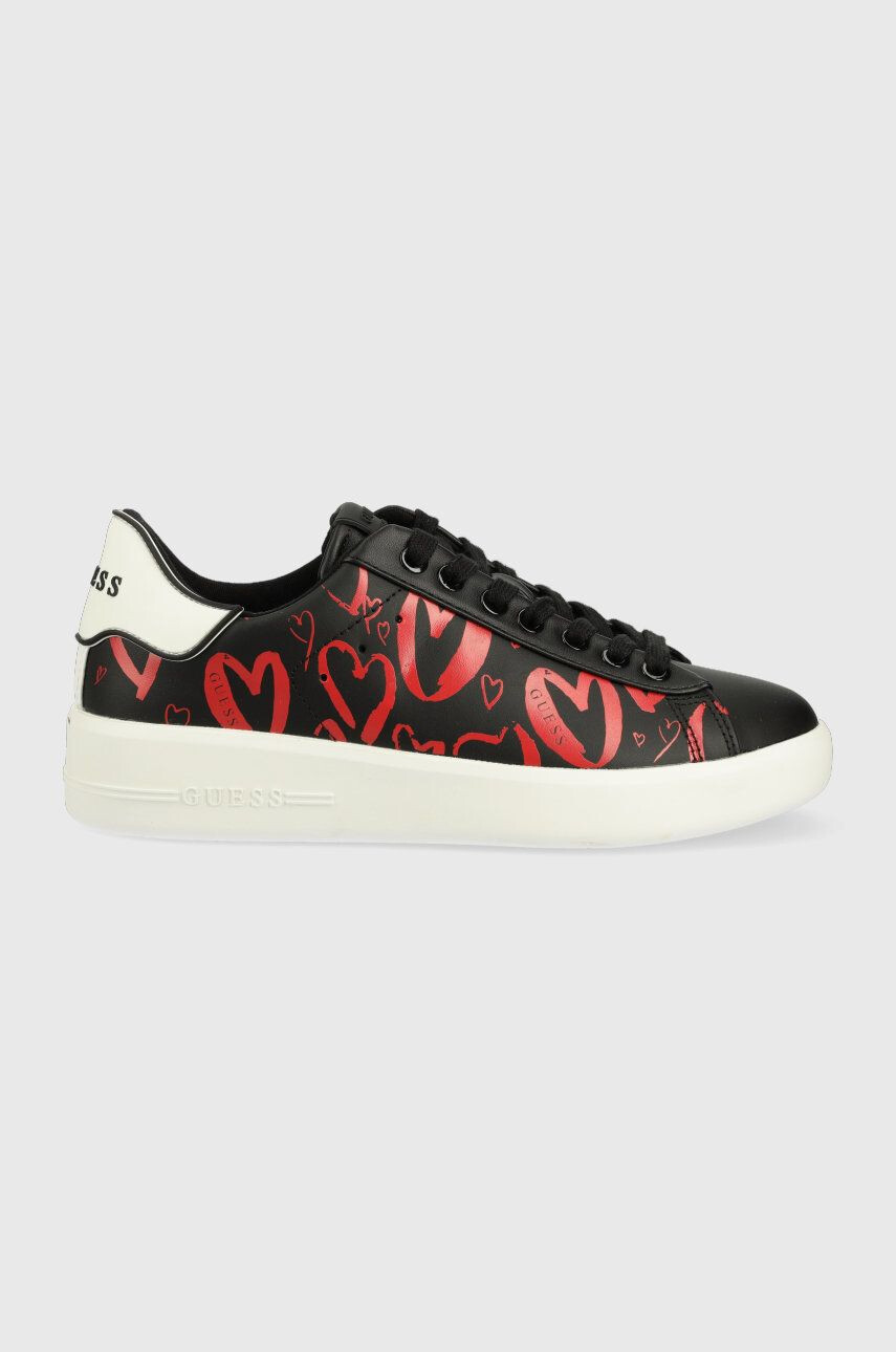 Guess Kožené sneakers boty Rockie - Pepit.cz