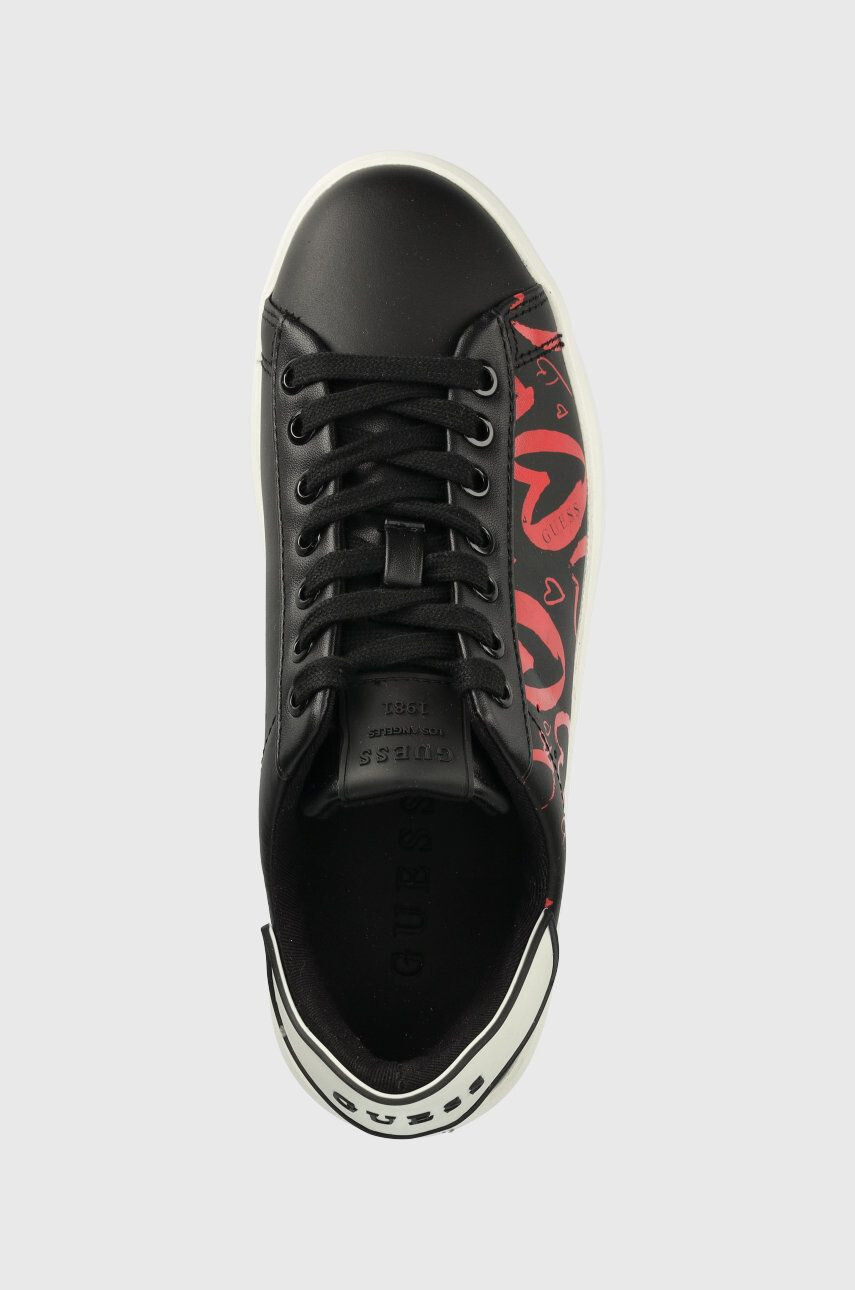 Guess Kožené sneakers boty Rockie - Pepit.cz