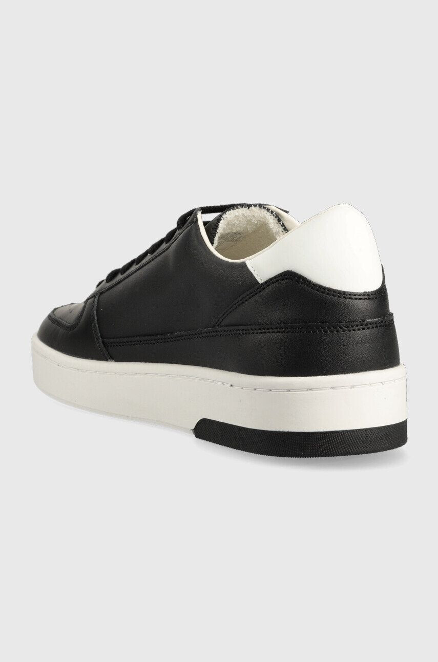 Guess Kožené sneakers boty Silea černá barva FM5SIL ELE12 BLACK - Pepit.cz