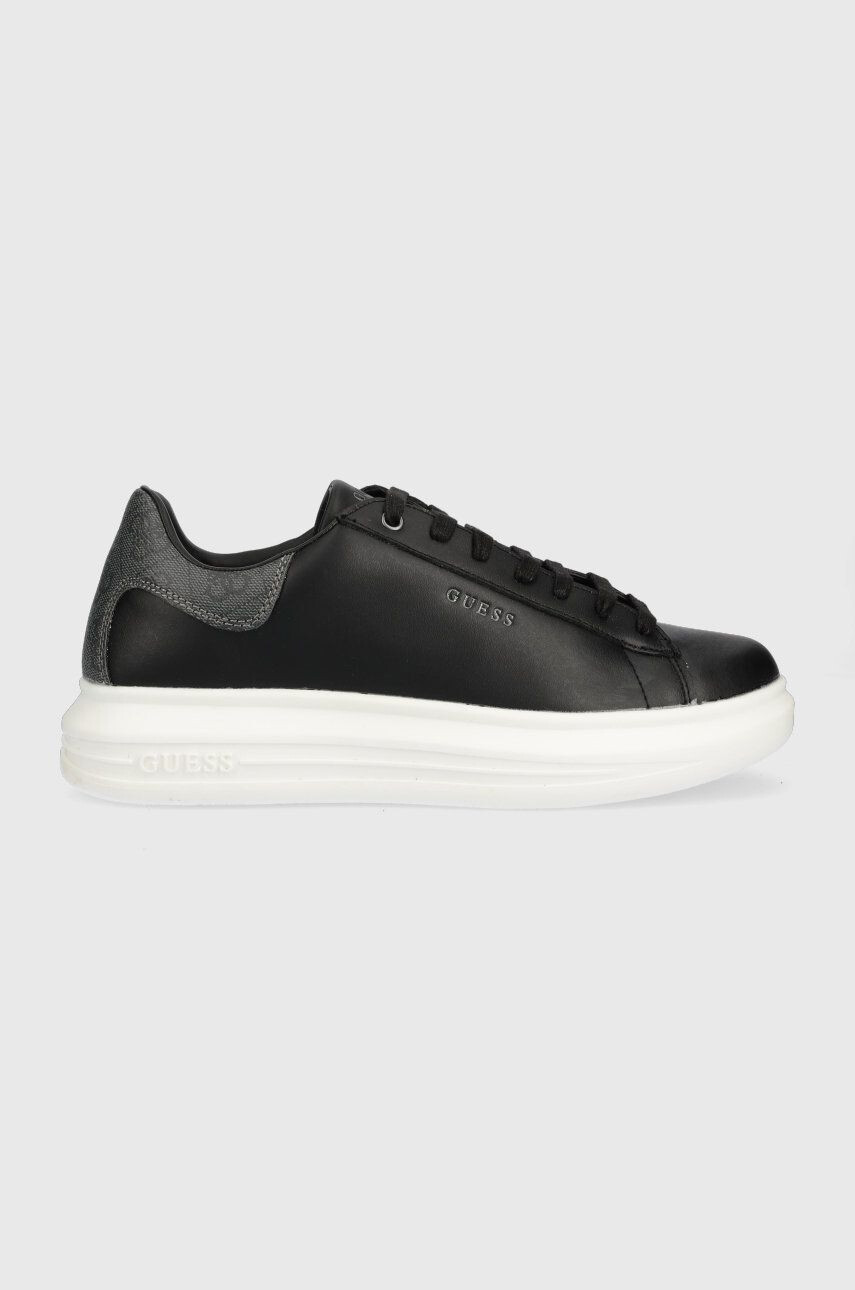 Guess Kožené sneakers boty Vibo - Pepit.cz