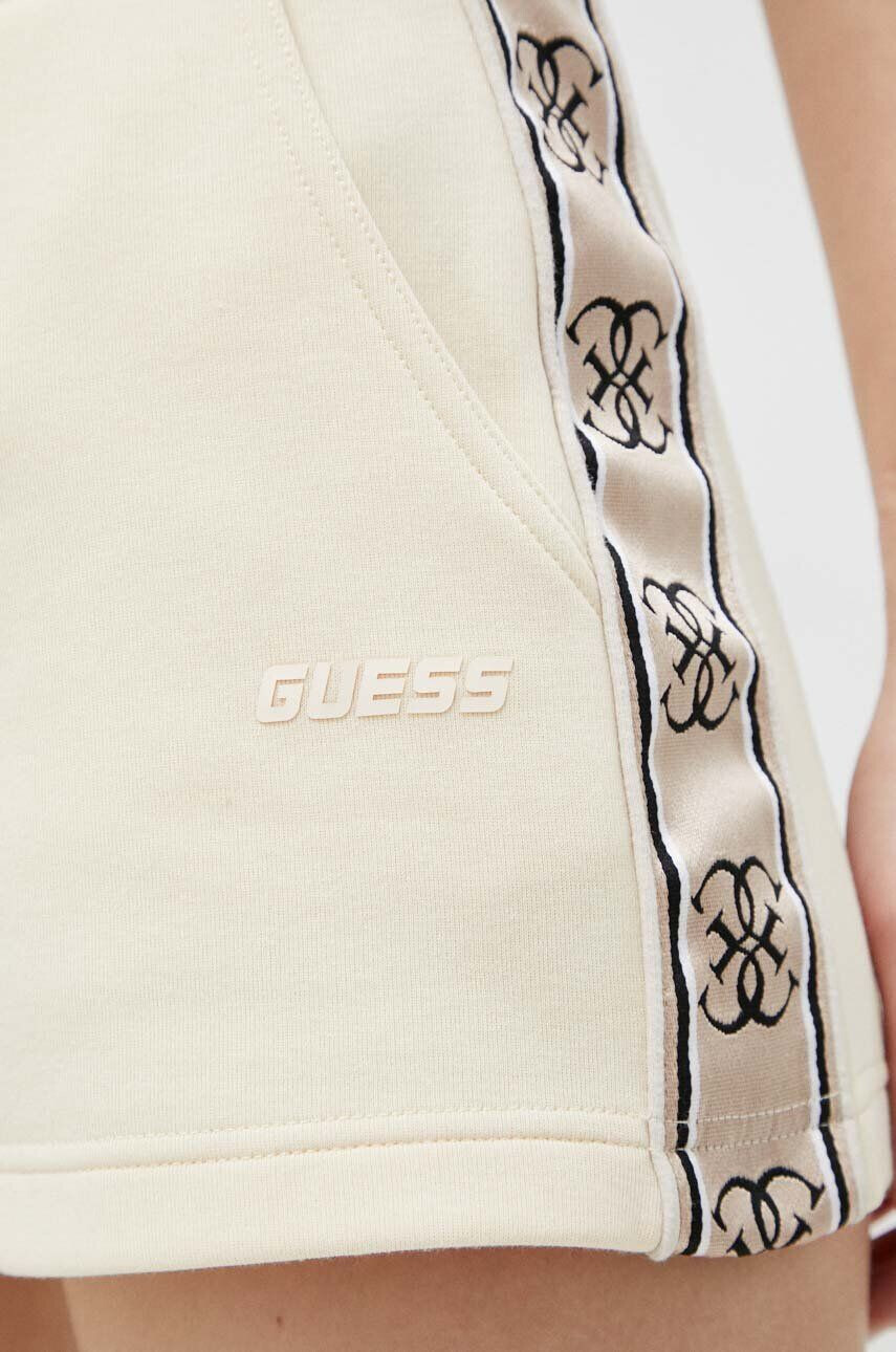 Guess Kraťasy dámské černá barva high waist - Pepit.cz