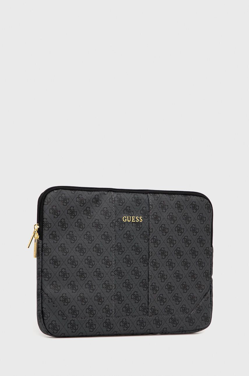 Guess Obal na notebook Sleeve 13 šedá barva - Pepit.cz