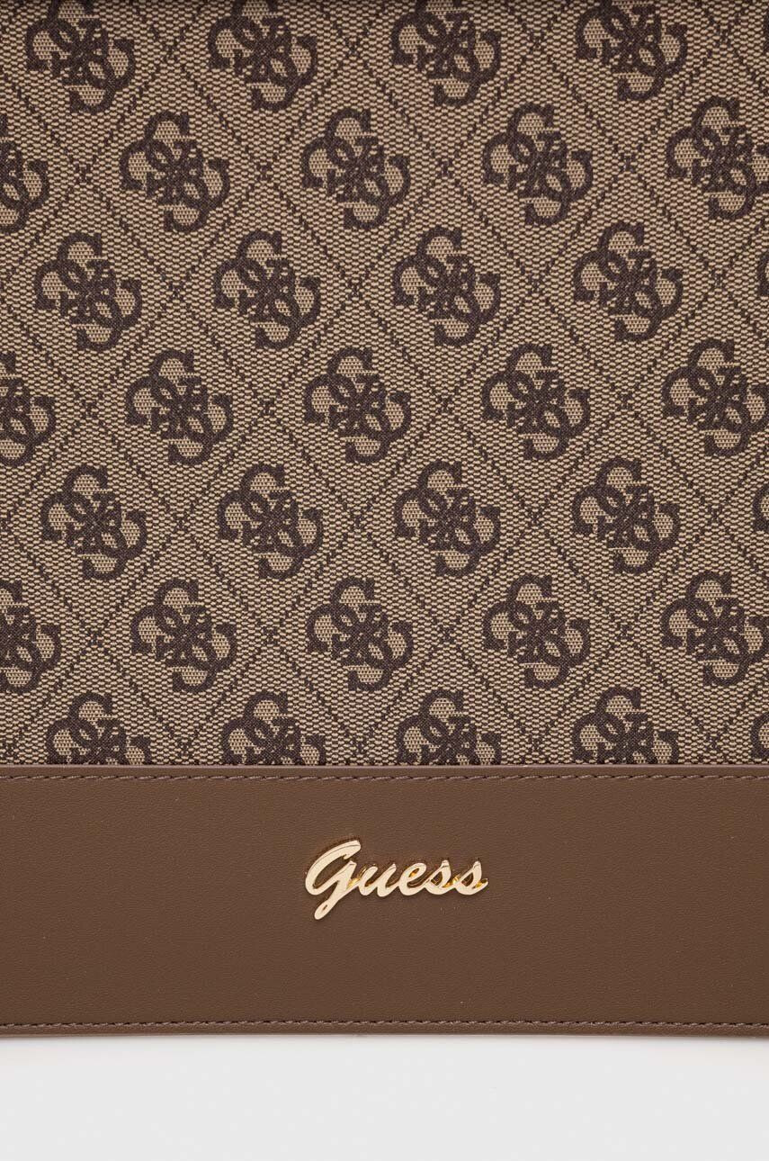 Guess Obal na notebook Sleeve 13''/14" hnědá barva - Pepit.cz