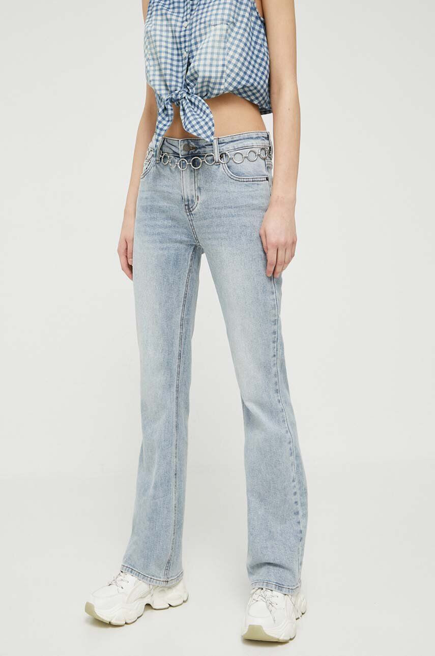 Guess Originals Džíny Kit Bootcut dámské medium waist - Pepit.cz