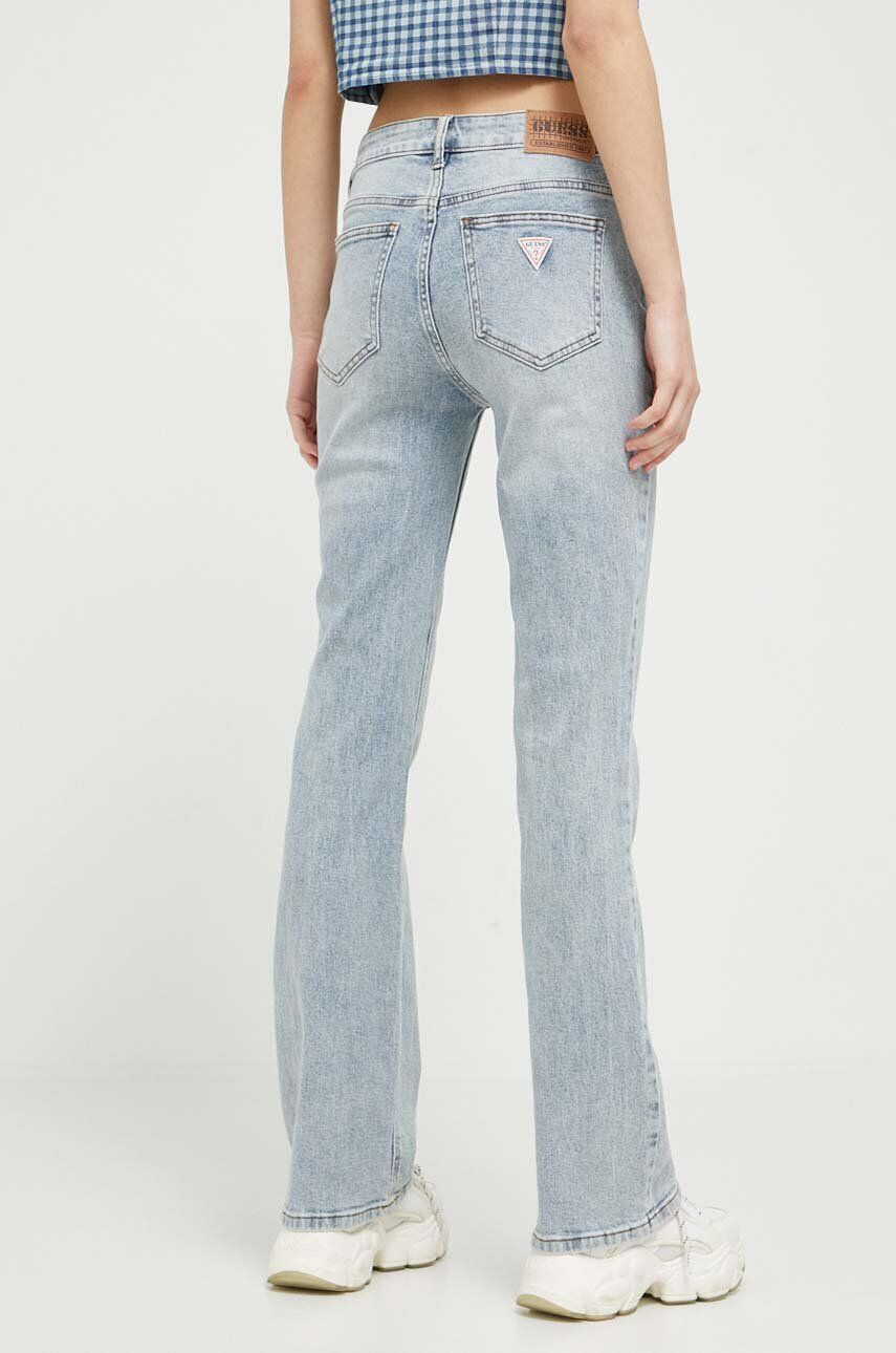 Guess Originals Džíny Kit Bootcut dámské medium waist - Pepit.cz