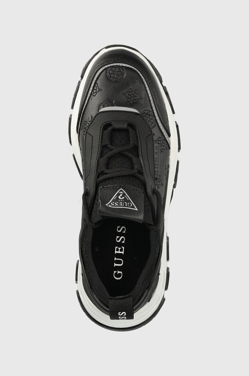 Guess Sneakers boty Braydin černá barva - Pepit.cz