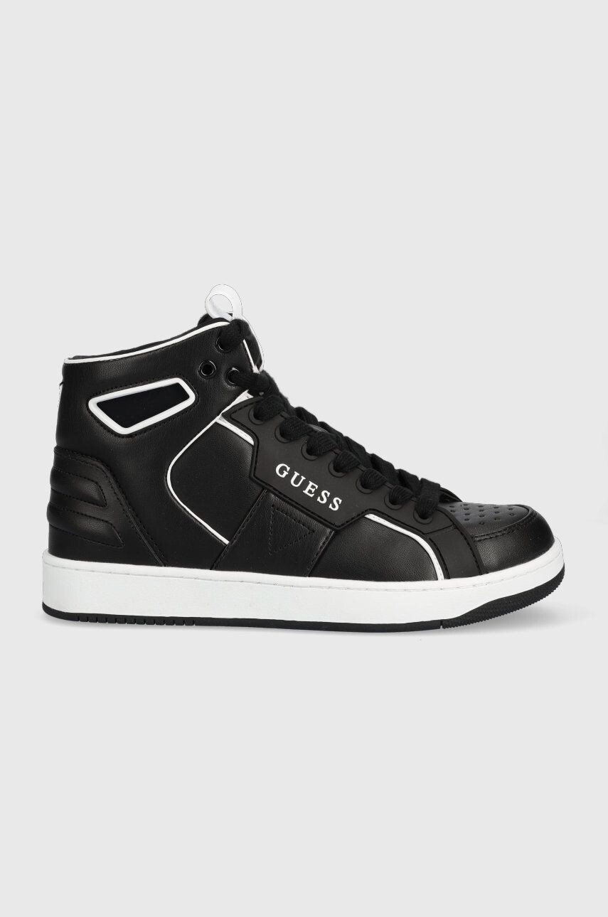 Guess Sneakers boty Basqet černá barva - Pepit.cz