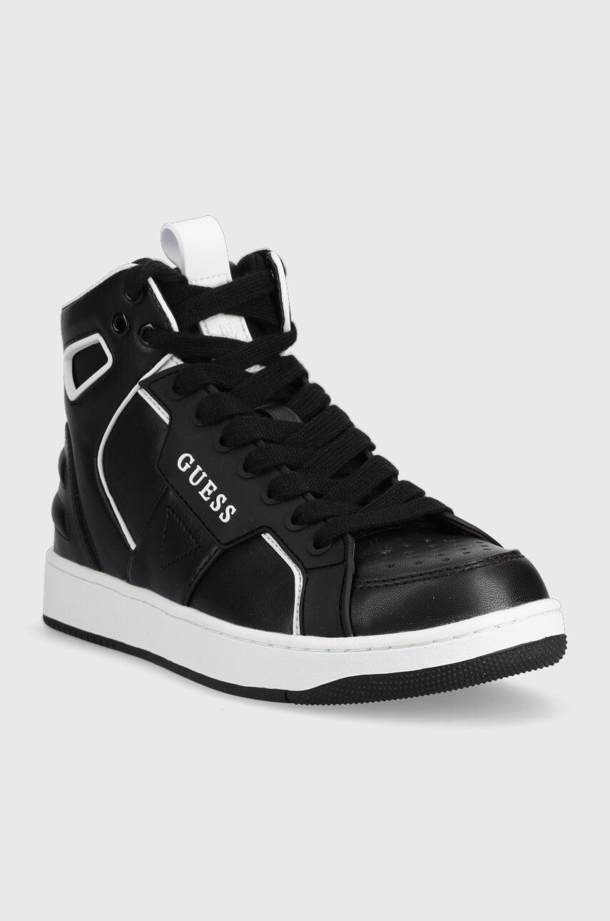 Guess Sneakers boty Basqet černá barva - Pepit.cz