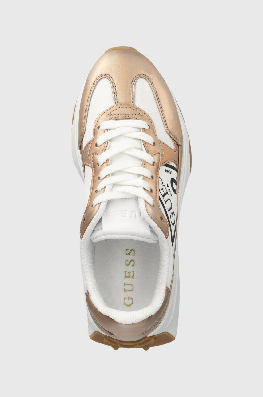 Guess Sneakers boty FL7C5B LEL12 zlatá barva CALEBB5 - Pepit.cz