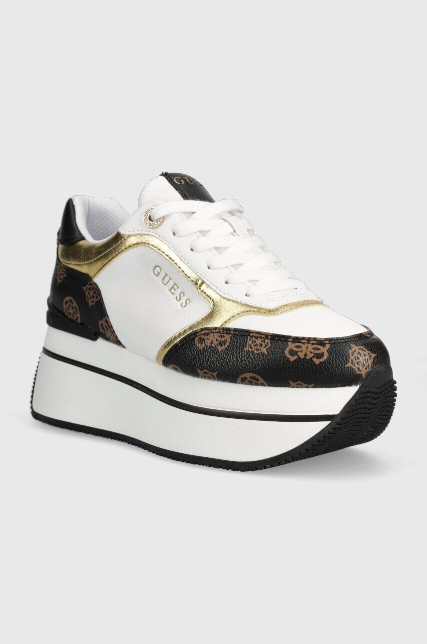 Guess Sneakers boty FL7CMR FAL12 bílá barva CAMRIO - Pepit.cz