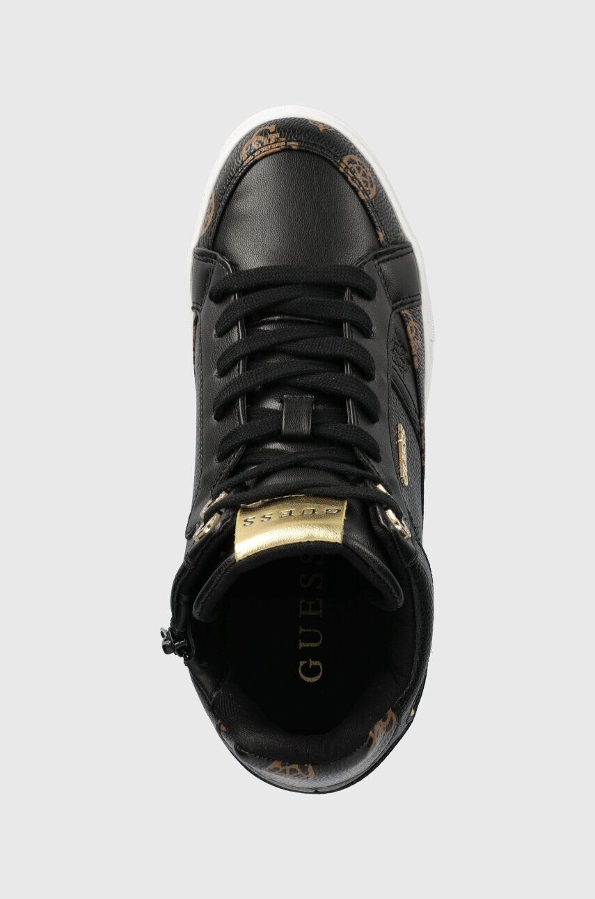 Guess Sneakers boty FRIDAN černá barva FL7FRI FAL12 - Pepit.cz