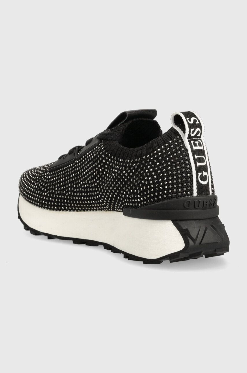 Guess Sneakers boty FL7LAU FAM12 černá barva LAURINE - Pepit.cz