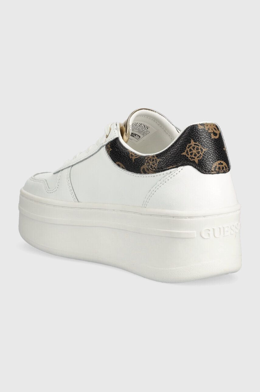 Guess Sneakers boty FL7LIF LEA12 bílá barva LIFET - Pepit.cz