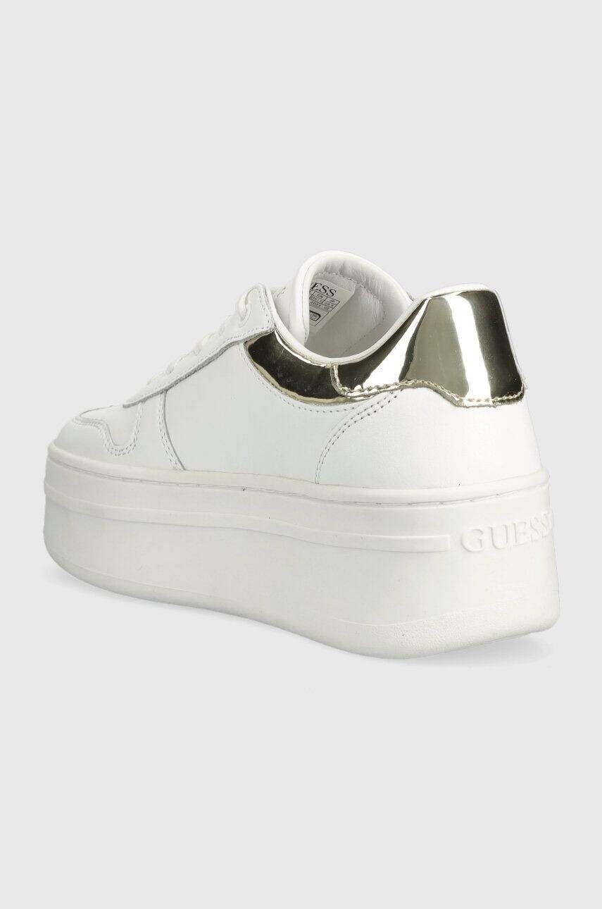 Guess Sneakers boty FL7LIF LEA12 bílá barva LIFET - Pepit.cz