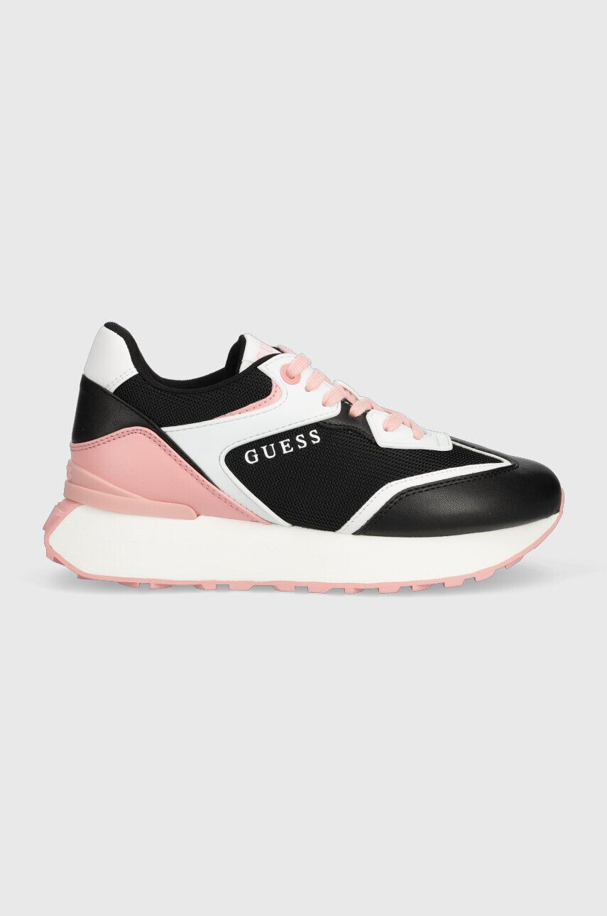 Guess Sneakers boty FL7UCH ELE12 černá barva LUCHIA3 - Pepit.cz