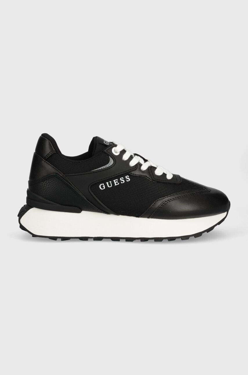 Guess Sneakers boty FL7UCH ELE12 černá barva LUCHIA3 - Pepit.cz