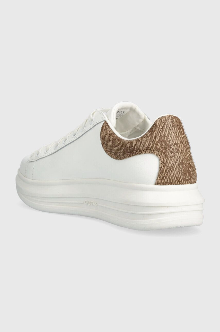 Guess Sneakers boty VIBO bílá barva FL7VIB LEA12 - Pepit.cz