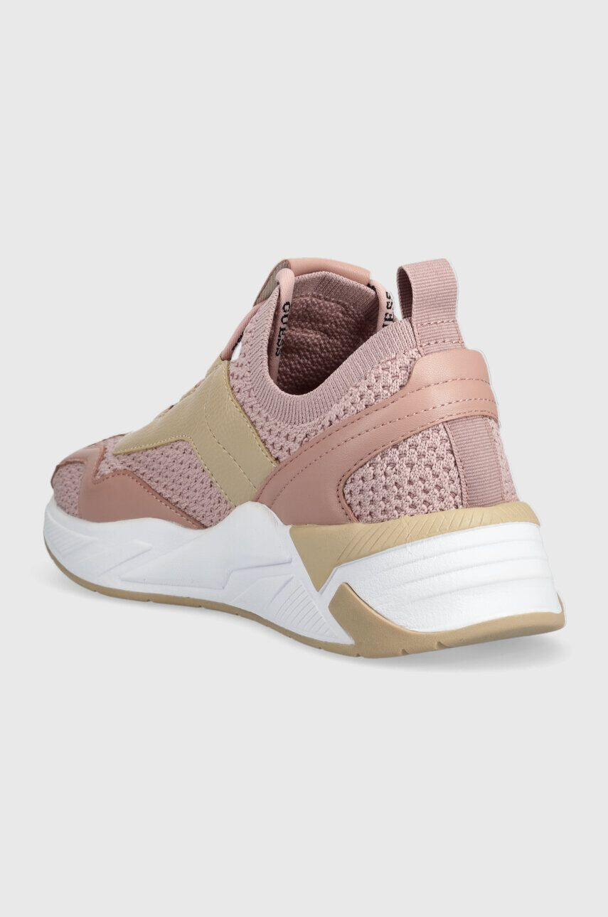 Guess Sneakers boty GENIVER růžová barva FL6GVN FAB12 - Pepit.cz