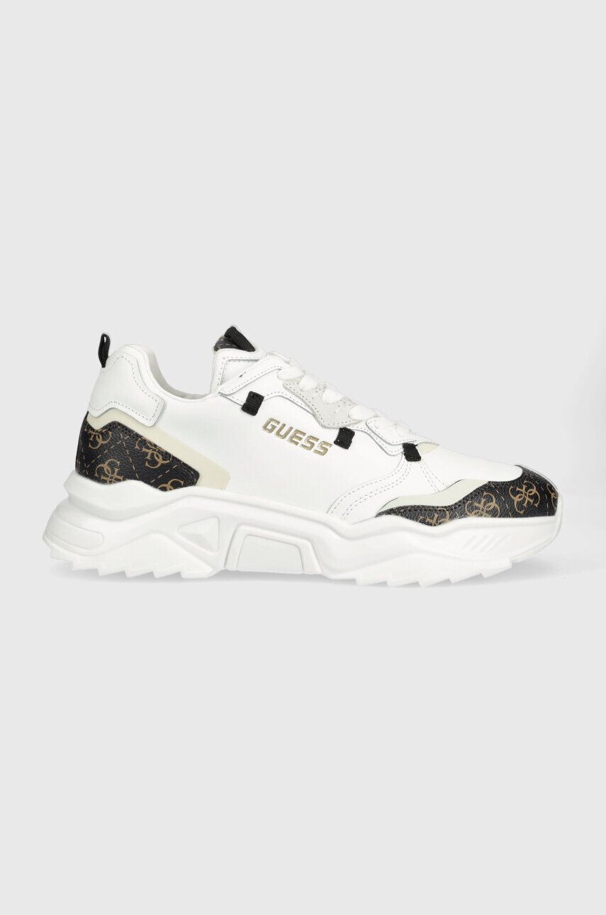 Guess Sneakers boty MASSA bílá barva FM6MSS ELE12 - Pepit.cz