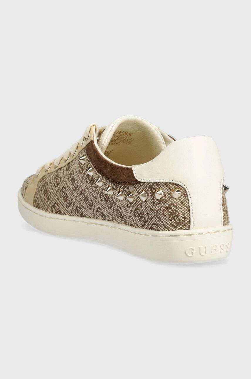 Guess Sneakers boty Raelin3 béžová barva - Pepit.cz